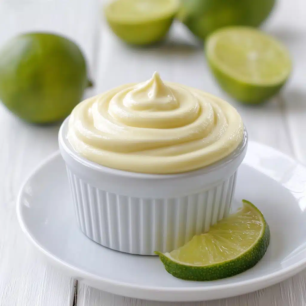 Creamy Key Lime Pudding Recipe - Recipe Image