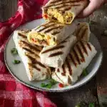 Grilled Sausage and Potato Breakfast Burritos Recipe
