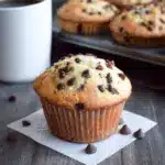 Bakery Style Chocolate Chip Muffins Recipe