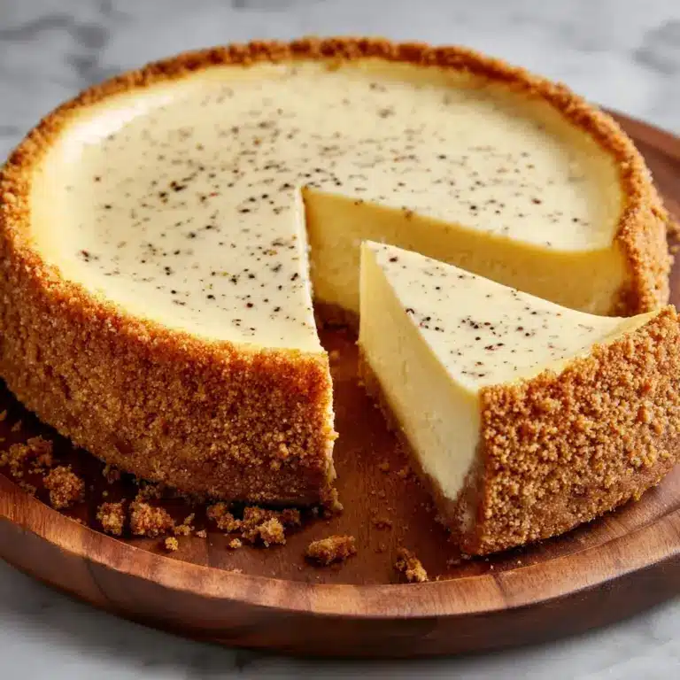 Vanilla Bean Brown Butter Cheesecake Recipe