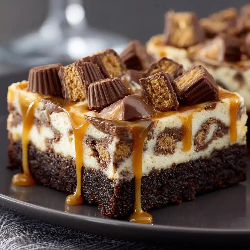Snickers Poke Cake Recipe - Recipe Image