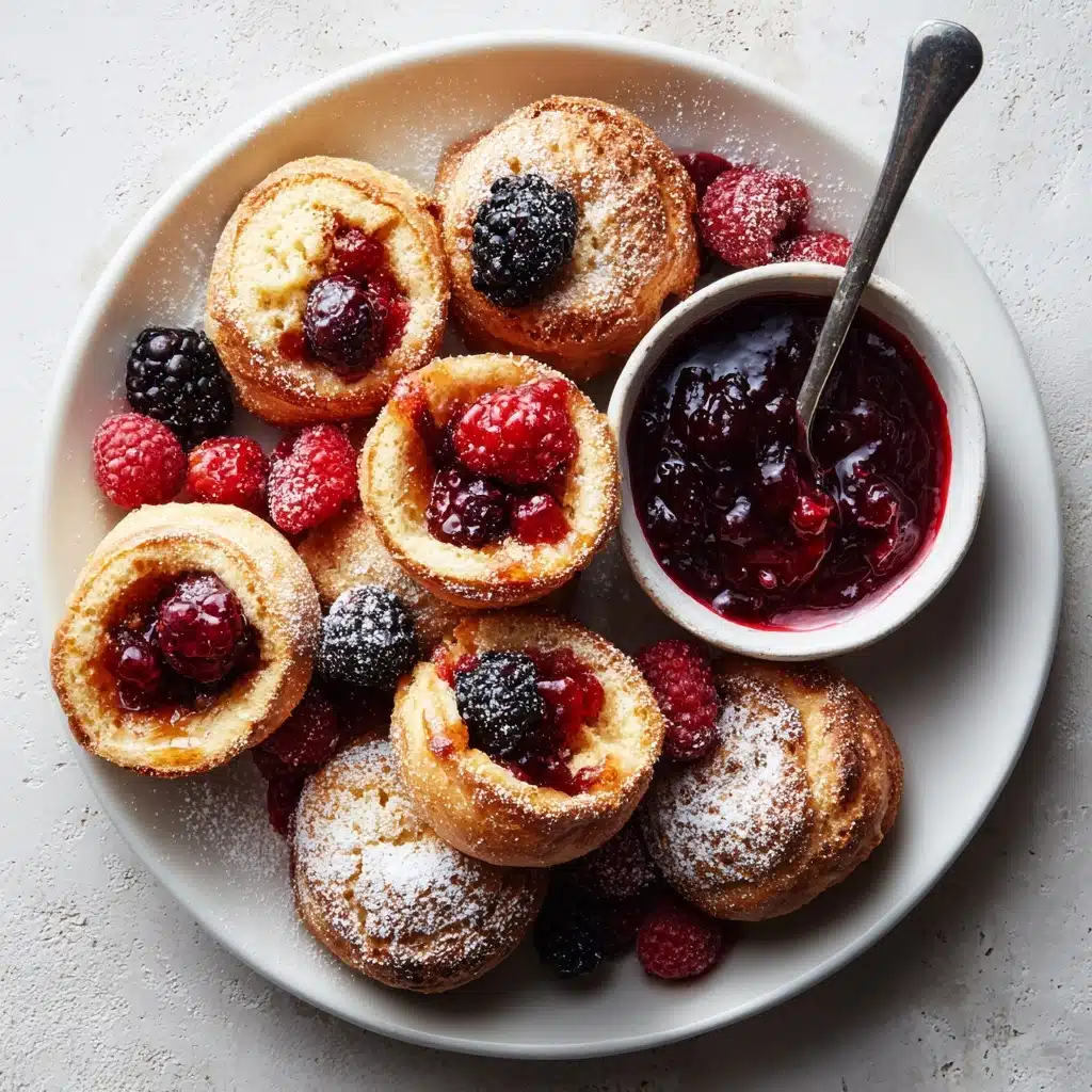 Mini Dutch Baby Pancakes Recipe - Recipe Image