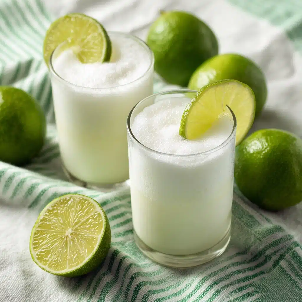 Limonada de Coco Colombian Lime and Coconut Drink Recipe - Recipe Image
