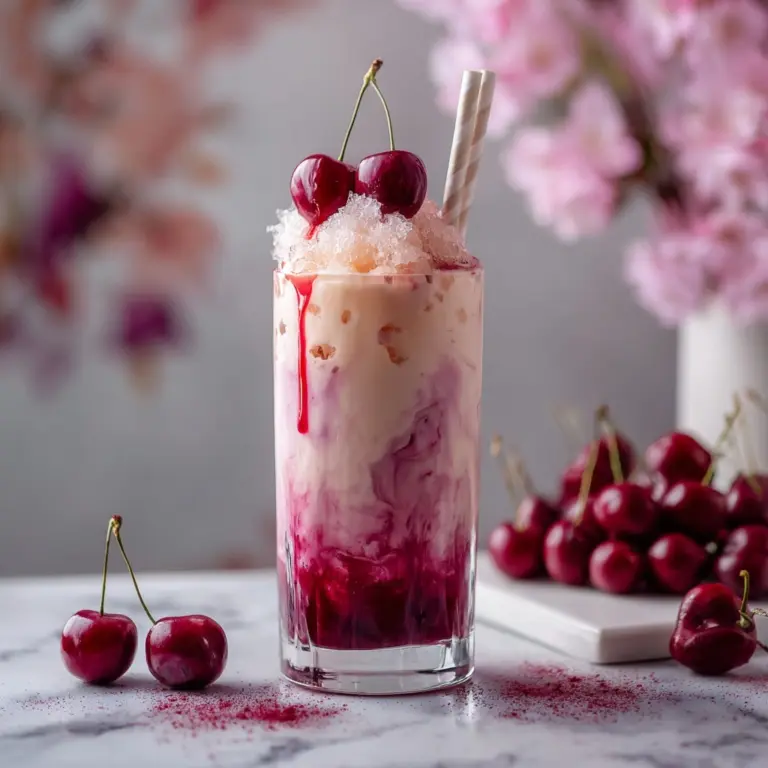 Cherry Earl Grey Milk Tea Recipe