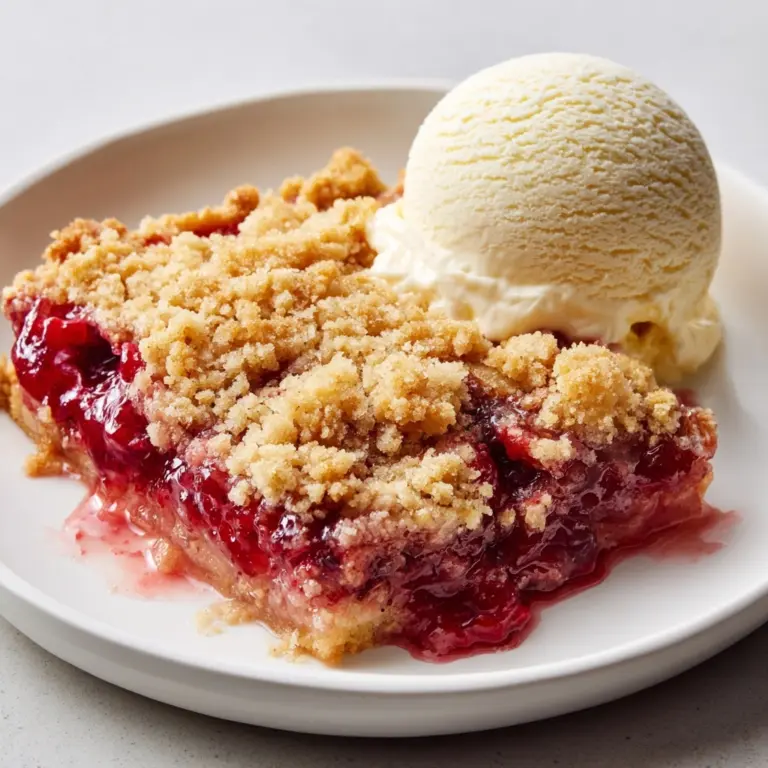 Raspberry Crumble Recipe