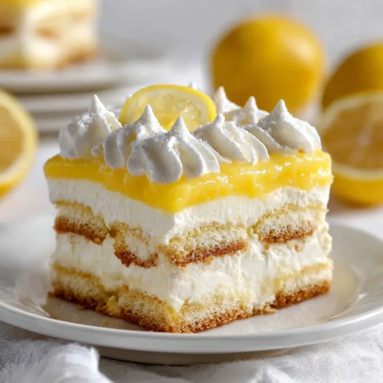 Lemon Tiramisu Recipe