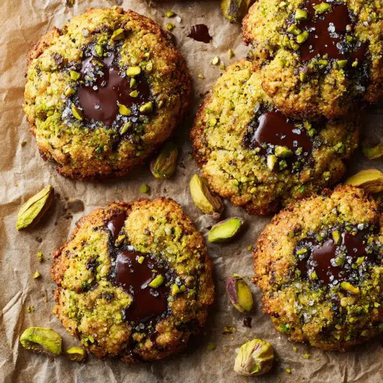 Salted Pistachio Chocolate Chunk Cookies Recipe
