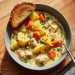Slow Cooker White Wine Chicken Stew Recipe