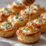 Easy Goat Cheese and Honey Bites Recipe
