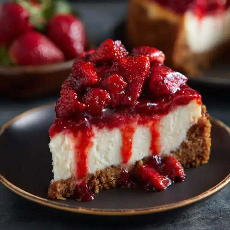 Strawberry Cheesecake Dump Cake Recipe