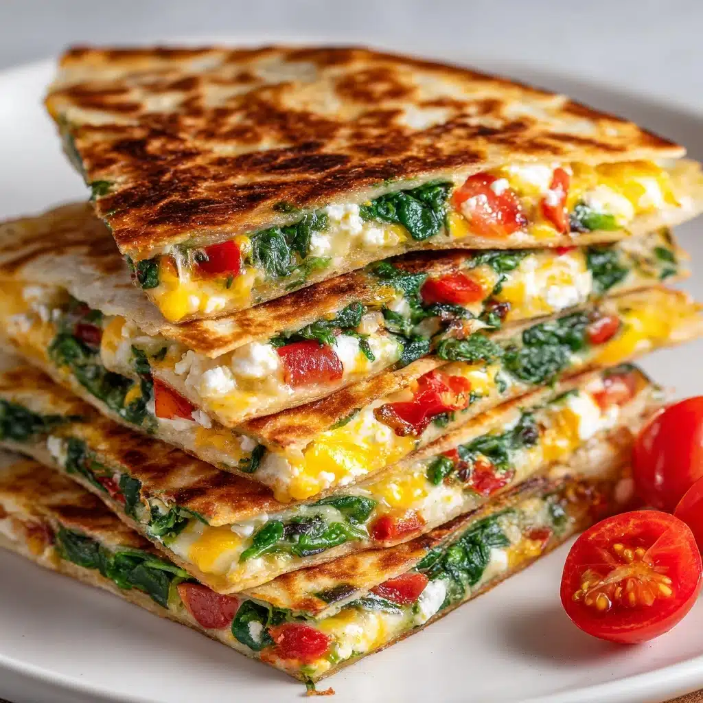 Mediterranean Quesadillas Recipe - Recipe Image