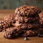 3 Ingredient Chocolate Banana Cookies Recipe