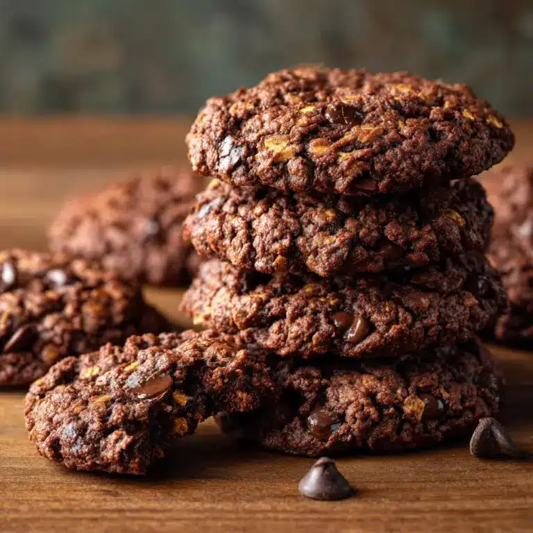 3 Ingredient Chocolate Banana Cookies Recipe
