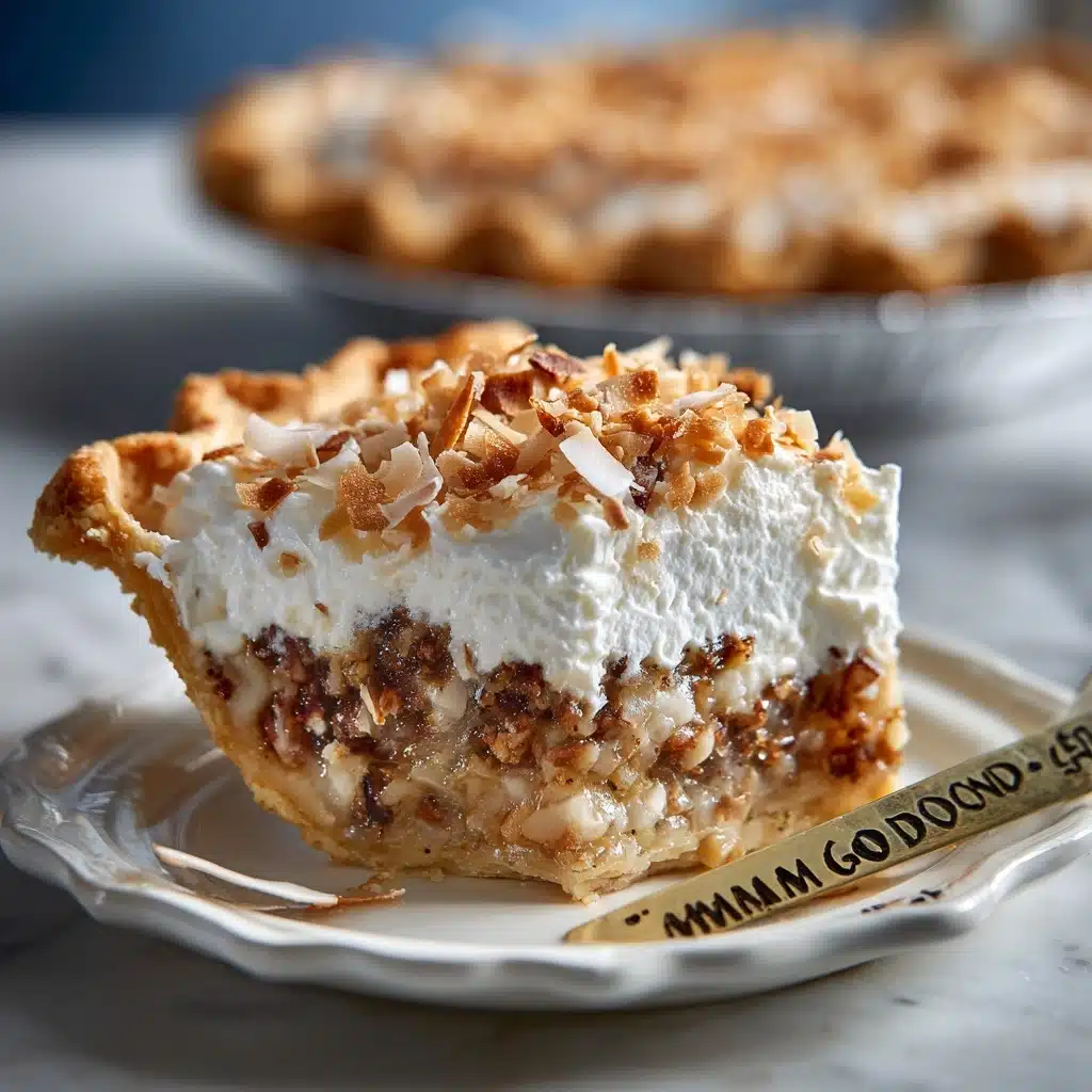 Cream of Coconut Pecan Pie Recipe - Recipe Image