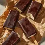 Chocolate Covered Banana Ice Cream Bars Recipe