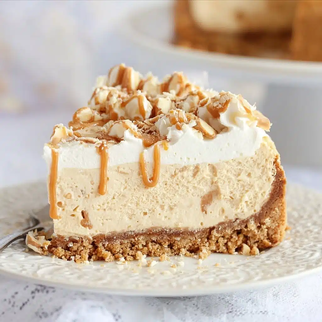 White Chocolate Peanut Butter Cheesecake Recipe - Recipe Image