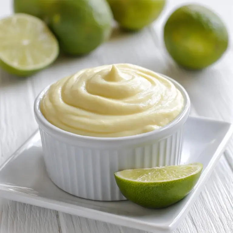 Creamy Key Lime Pudding Recipe
