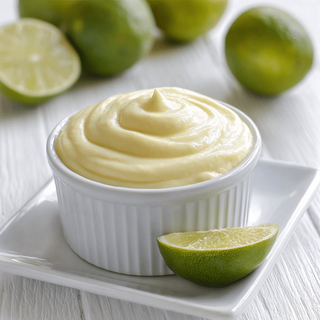 Creamy Key Lime Pudding Recipe - Recipe Image