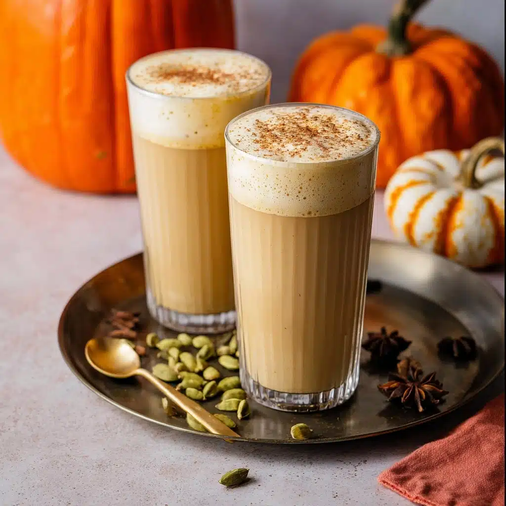 Iced Pumpkin Cream Chai Latte Recipe