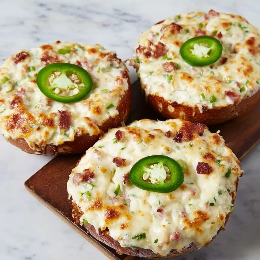 Jalapeño Popper Bagels Recipe - Recipe Image
