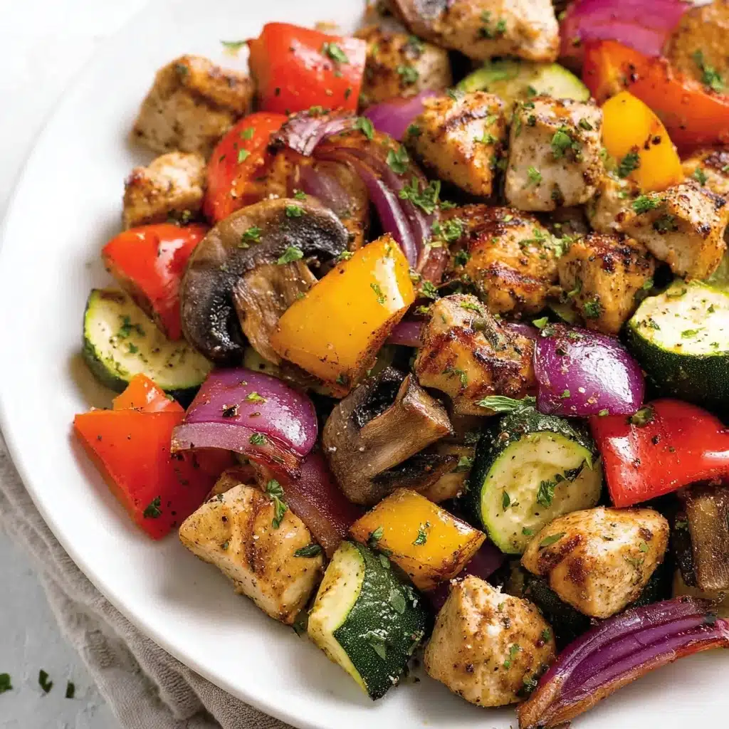 10 minute Roasted Chicken and Vegetables Recipe