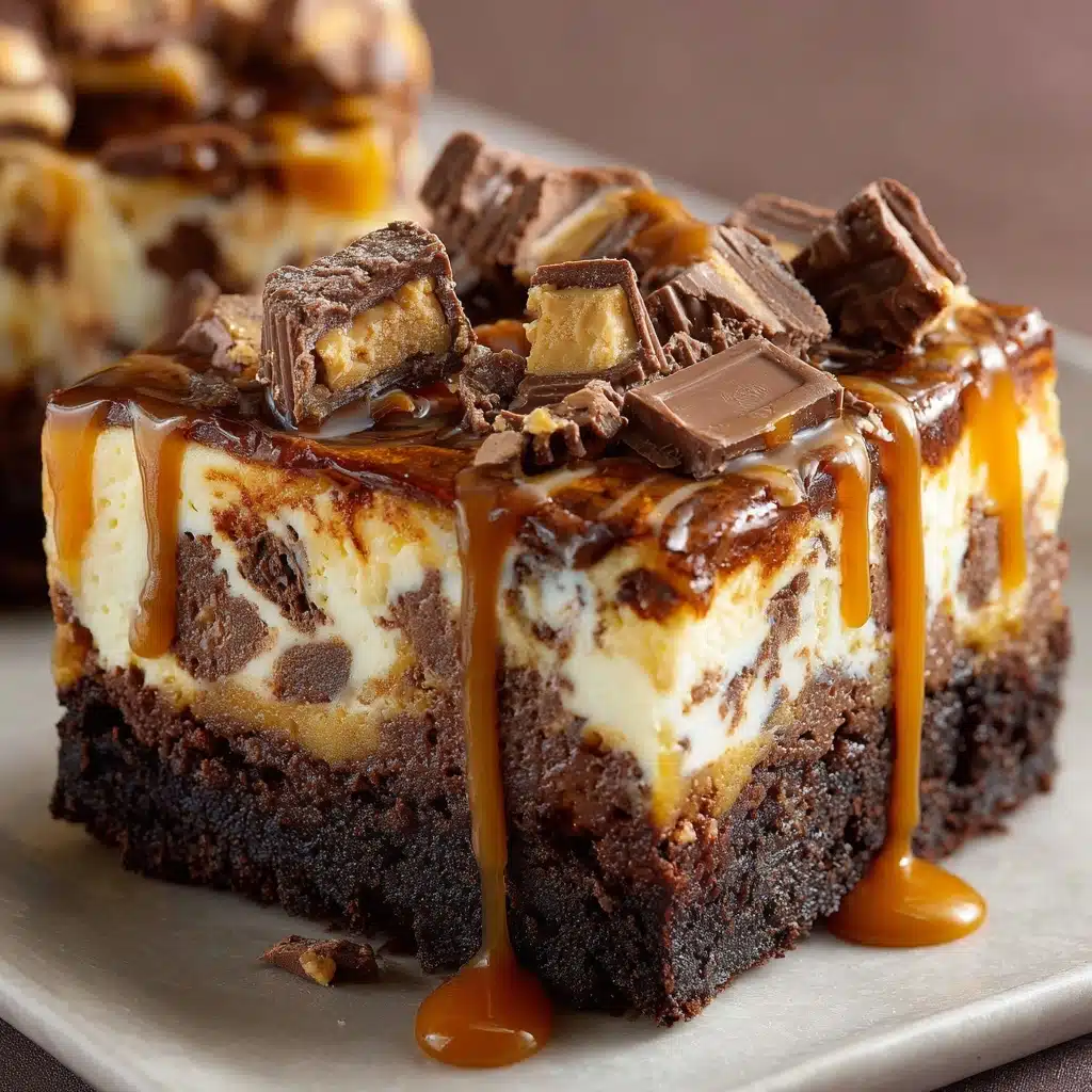 Snickers Poke Cake Recipe