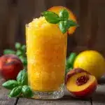 Frozen Peach Lemonade Recipe – The Ultimate Summer Slushie Recipe