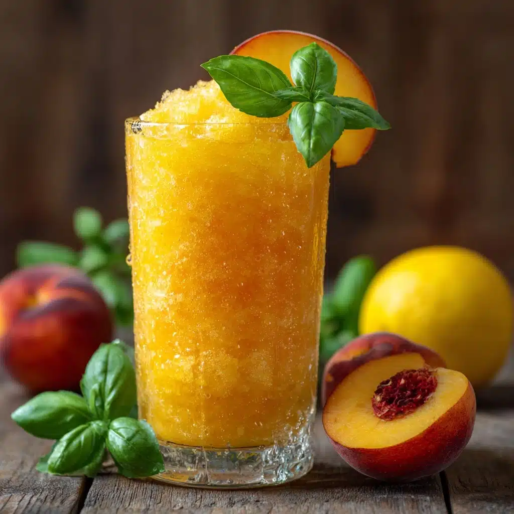 Frozen Peach Lemonade Recipe – The Ultimate Summer Slushie Recipe