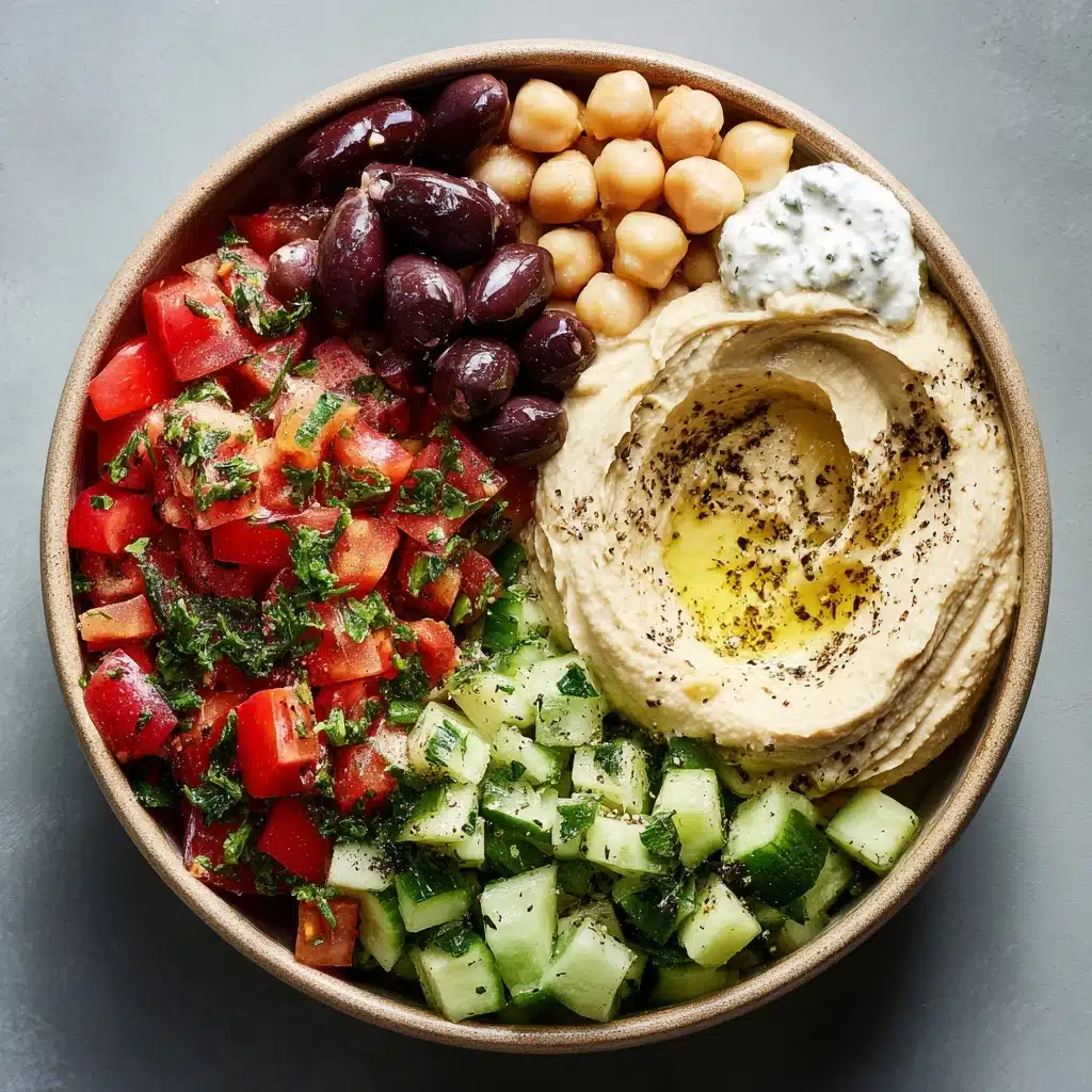 terranean Bowl – Healthy Lunch Meal Prep Recipe - Recipe Image