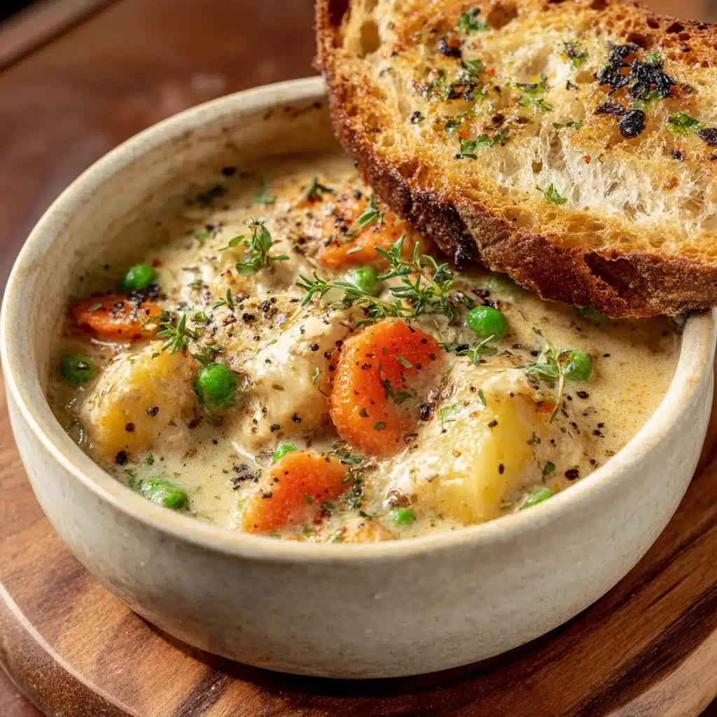 Slow Cooker White Wine Chicken Stew Recipe - Recipe Image