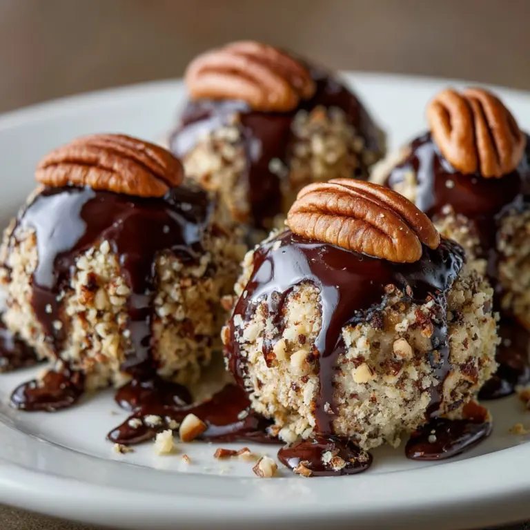 No Bake Pecan Pie Balls Recipe