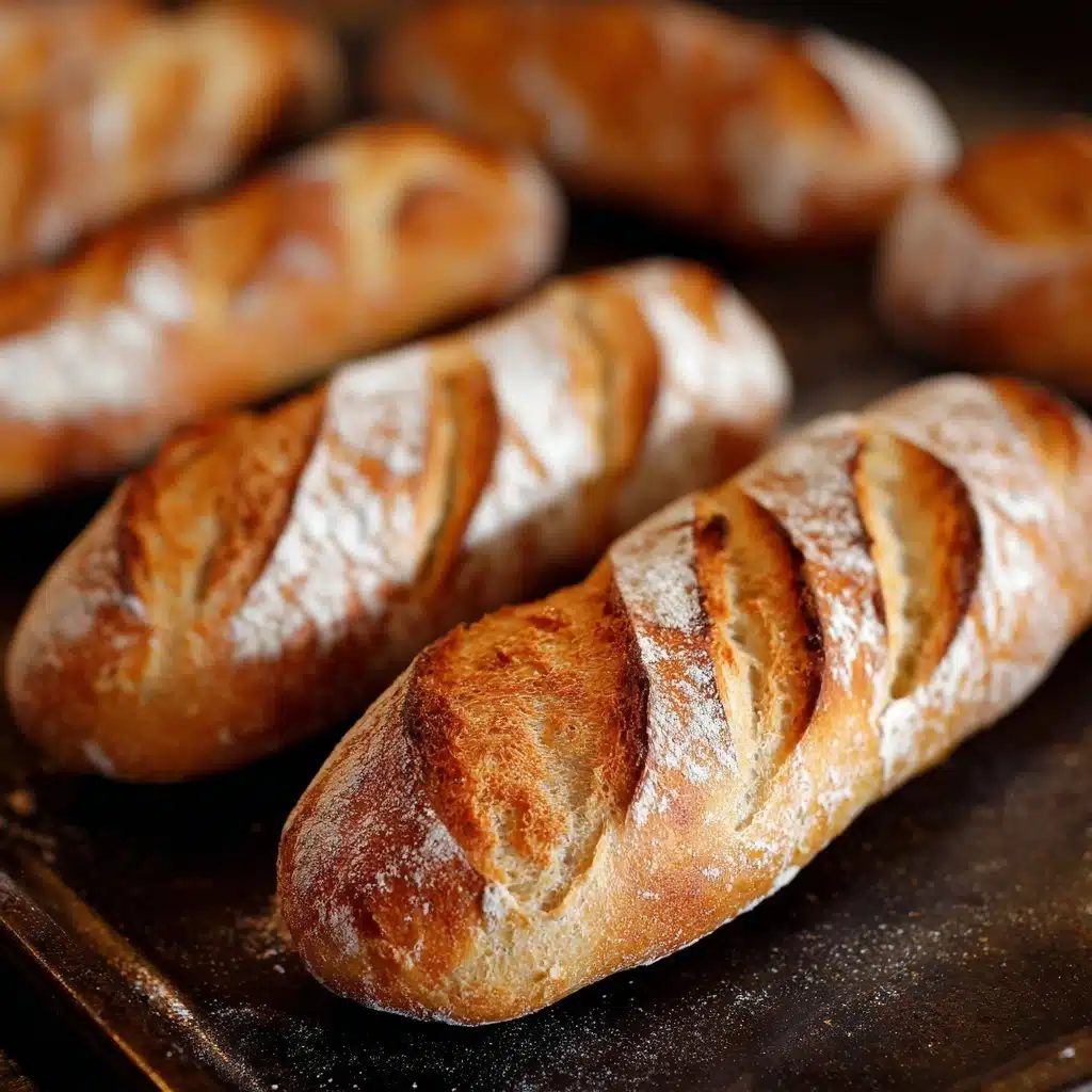 How to Make Crusty Mini Baguettes at Home Recipe - Recipe Image