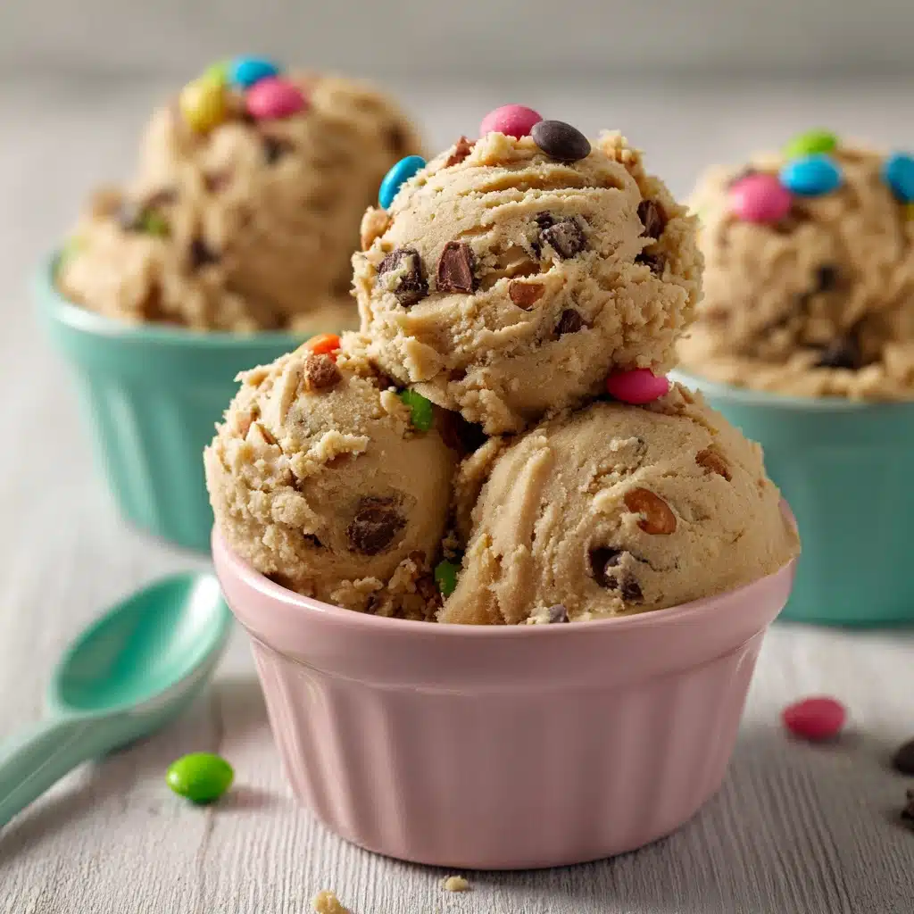 Eggless Edible Cookie Dough Recipe - Recipe Image