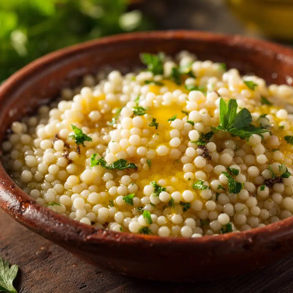 Lemon Parmesan Couscous Recipe