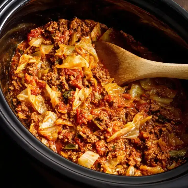 Slow Cooker Unstuffed Cabbage Rolls Recipe