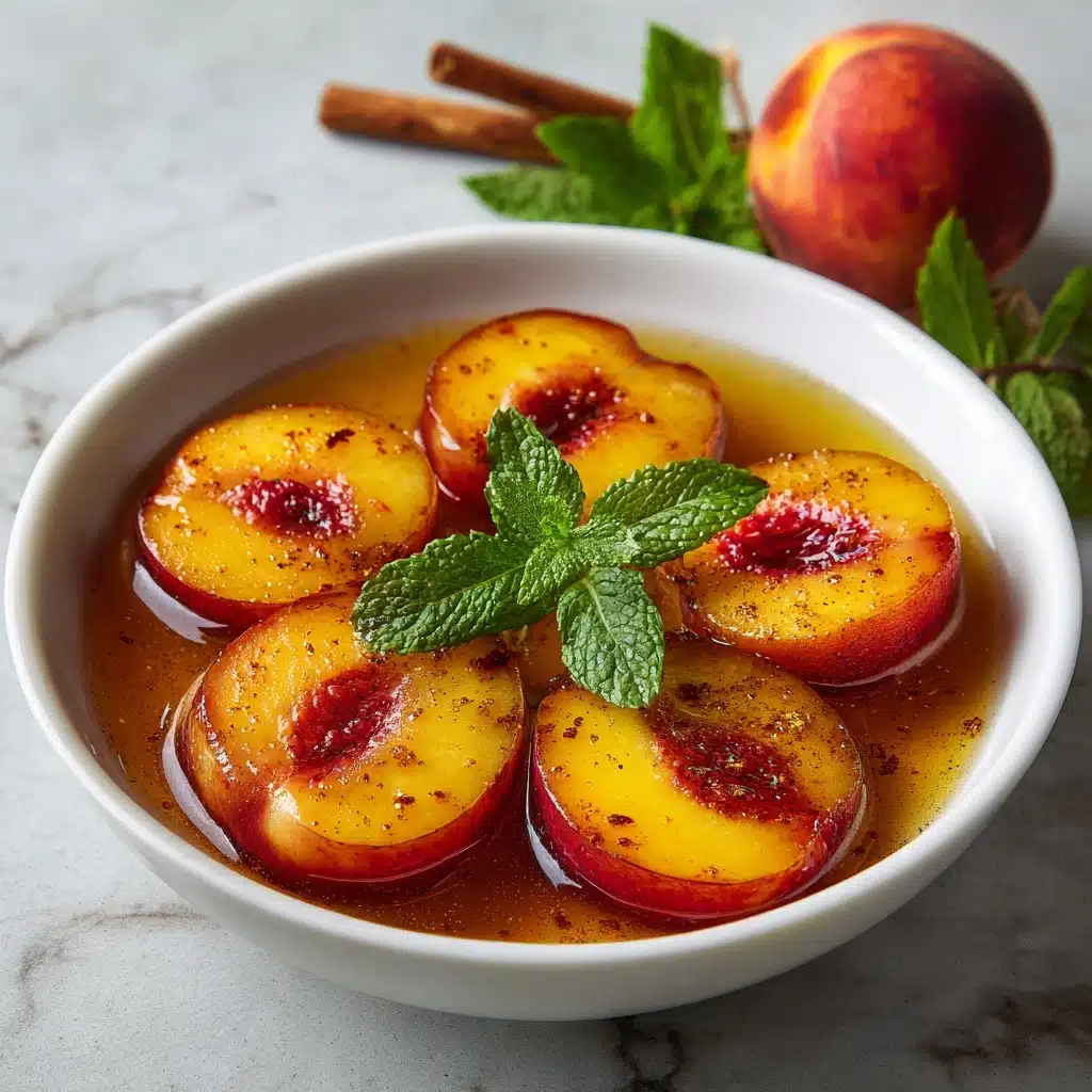 Cinnamon Sugar Baked Peaches Recipe - Recipe Image