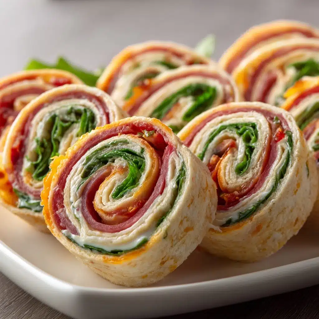 Italian Pinwheels Recipe - Recipe Image