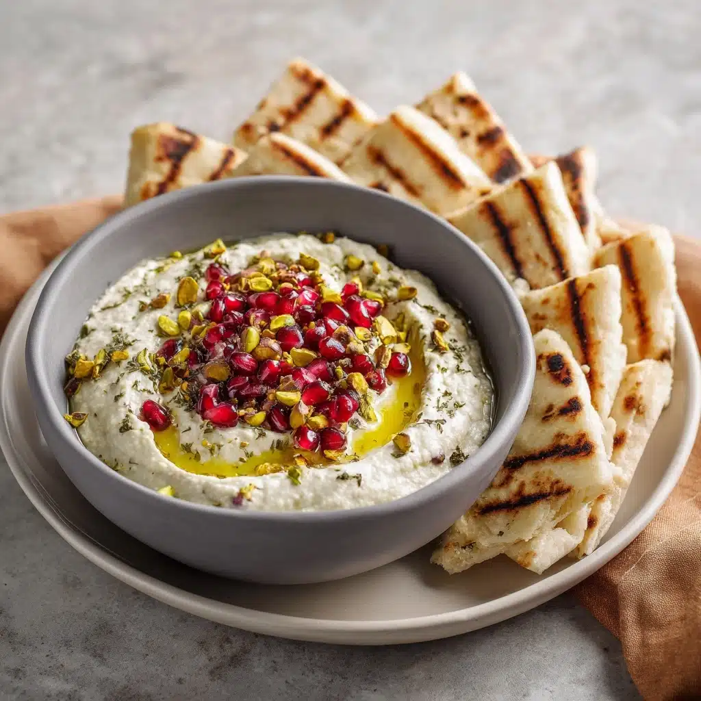 Whipped Feta with Pomegranate, Pistachios & Honey Recipe - Recipe Image
