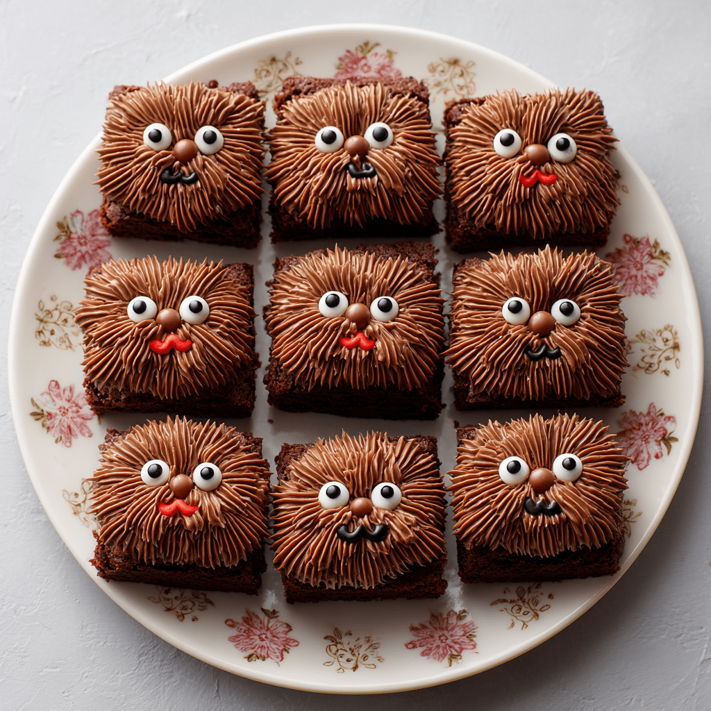 Star Wars Chewbacca Brownies Recipe - Recipe Image