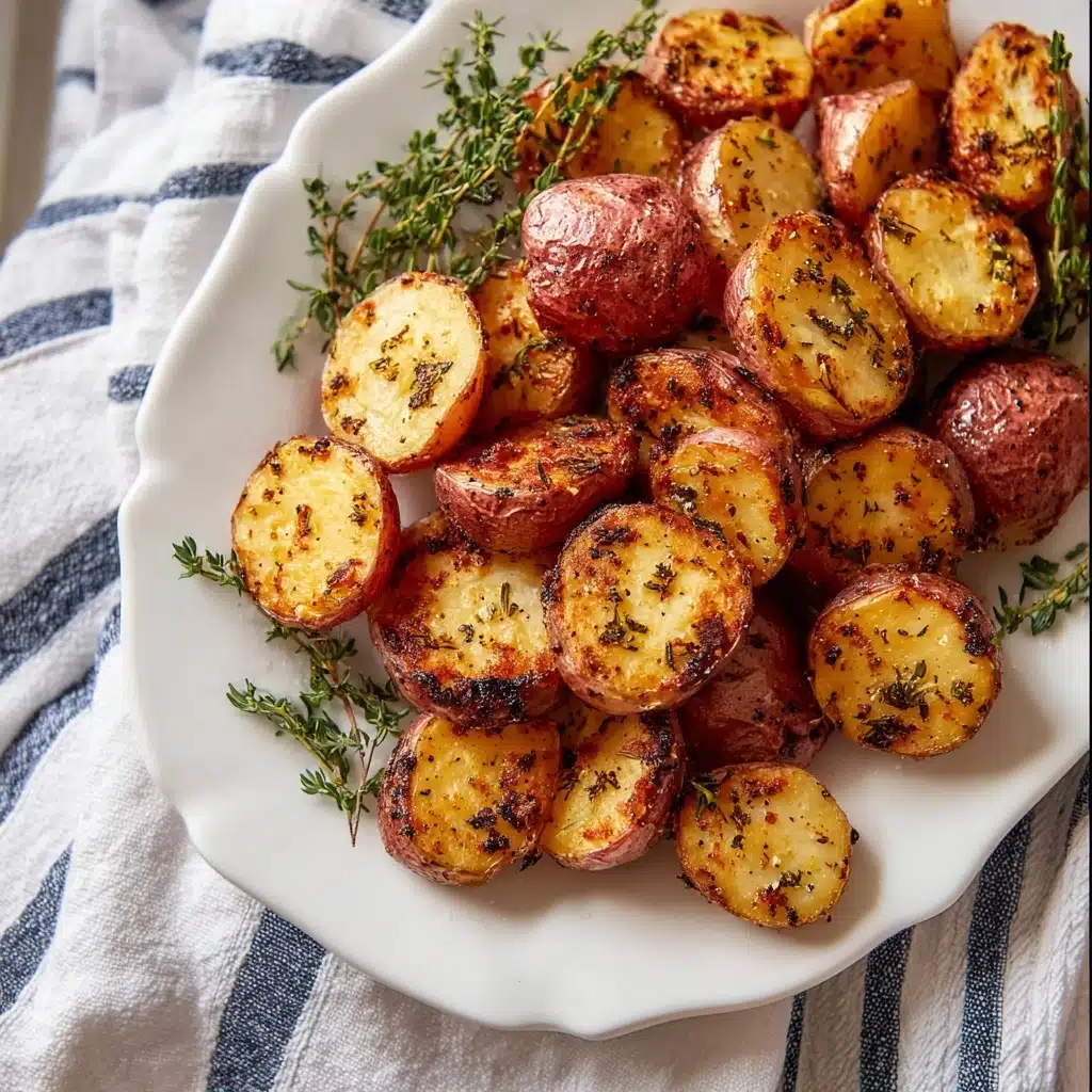 Honey Mustard Roasted Baby Potatoes Recipe - Recipe Image