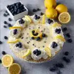Creamy Lemon Blueberry Pie Recipe