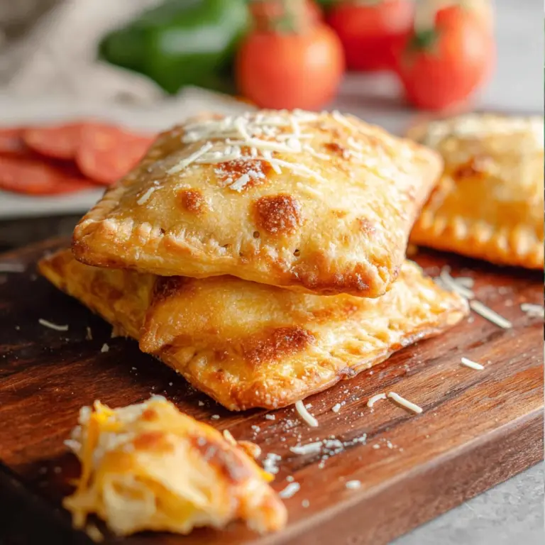 Homemade Pizza Pockets Recipe