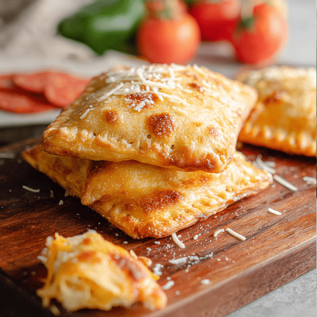Homemade Pizza Pockets Recipe - Recipe Image