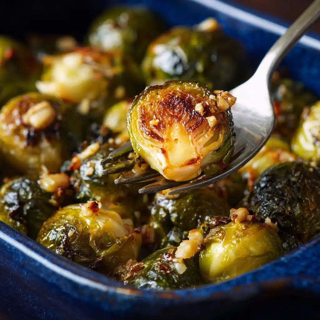 Sweet Chili Roasted Brussels Sprouts Recipe - Recipe Image
