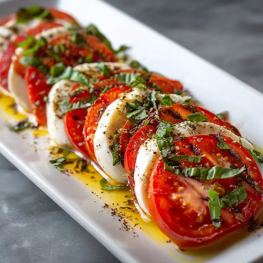 Barefoot Contessa Roasted Tomato Caprese Salad Recipe - Recipe Image