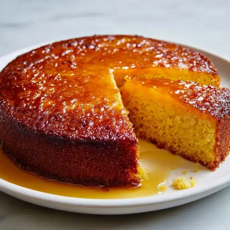 Zesty Persian Orange Cake Recipe