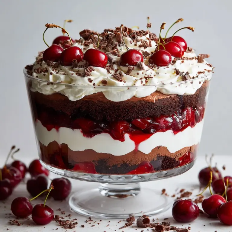 Black Forest Trifle Recipe