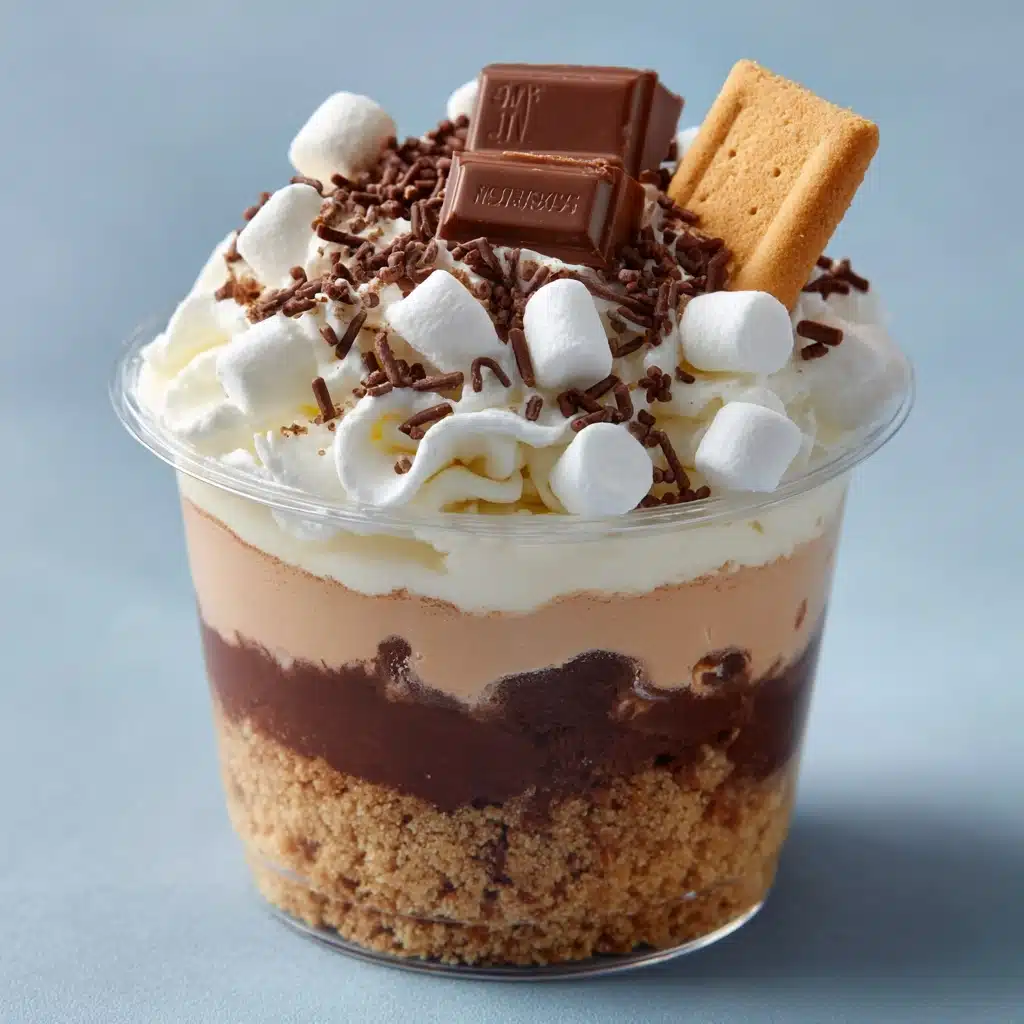 S'mores Pudding Parfaits Recipe - Recipe Image