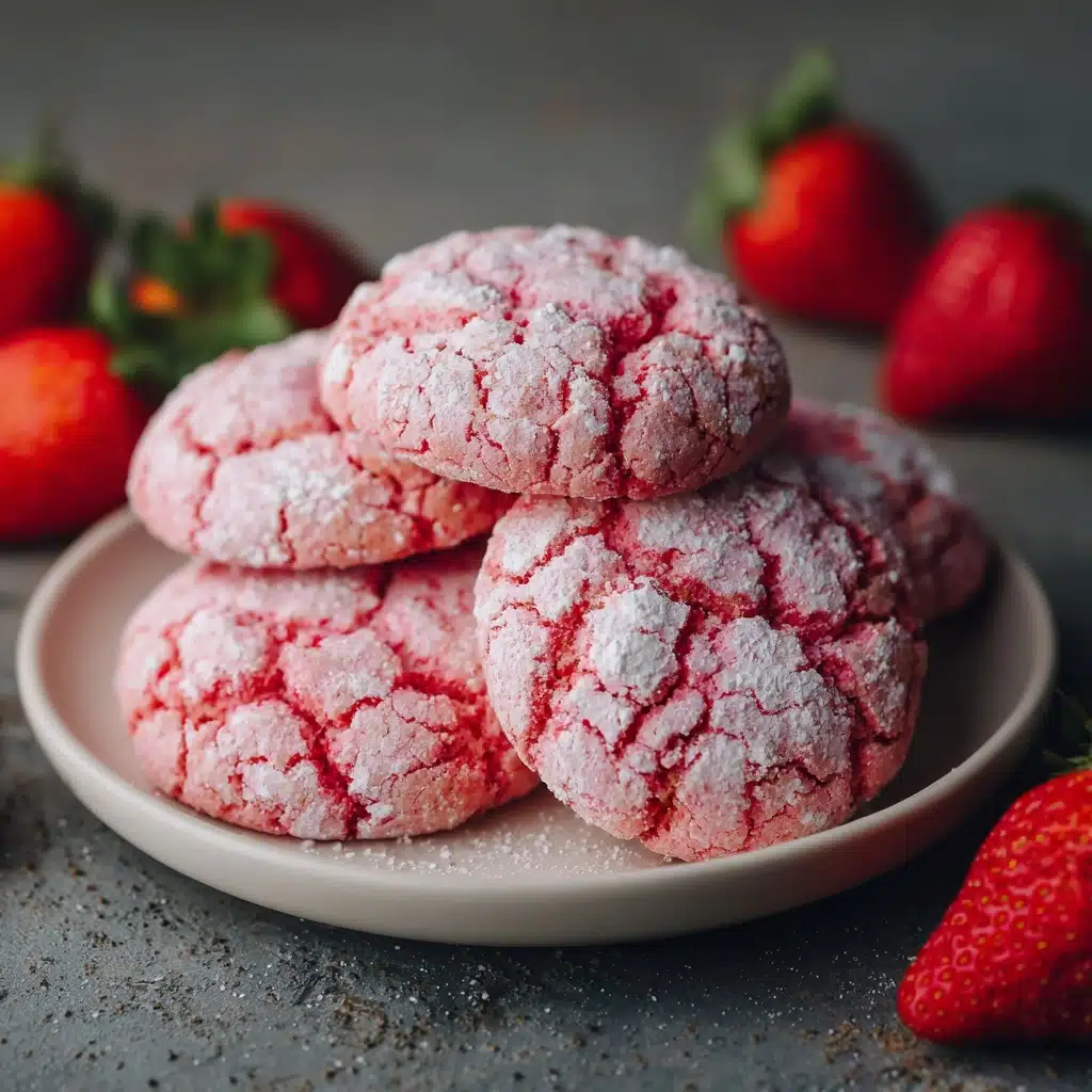 Strawberry Sugar Cookies Recipe - Recipe Image