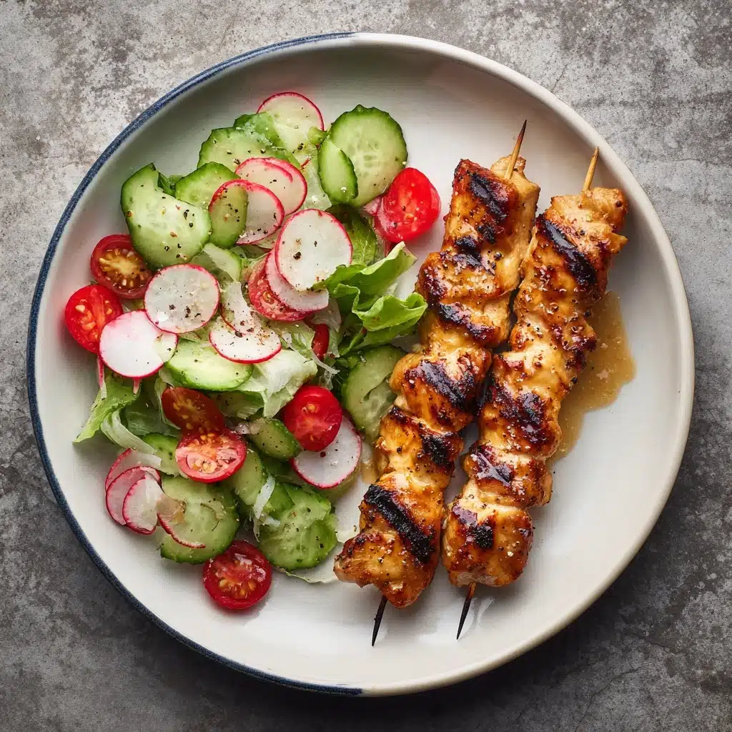 Easy herby lemon skewers Recipe - Recipe Image